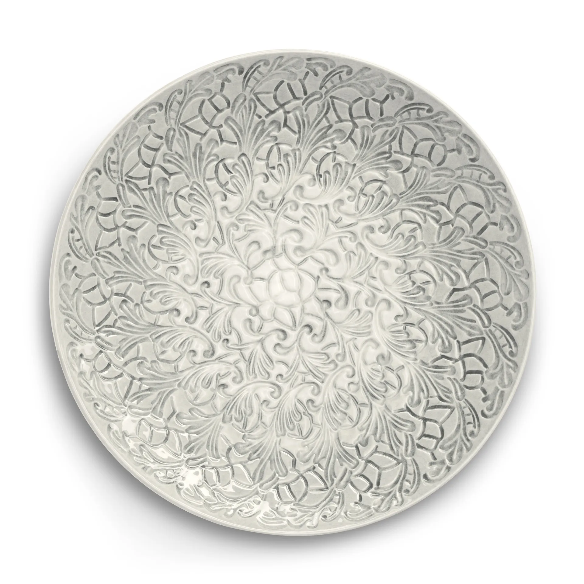 Lace πιατάκι Ø 34 cm, Γκρι Mateus