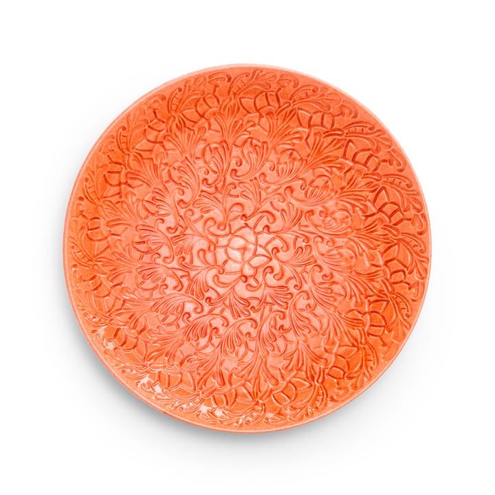 Lace πιατάκι Ø 34 cm - Πορτοκαλί - Mateus
