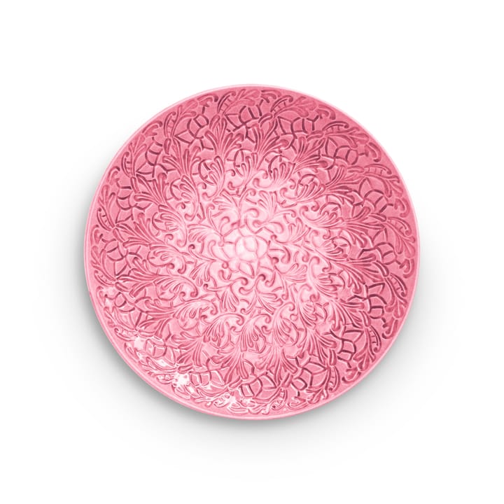 Lace πιατάκι Ø 34 cm - Ροζ - Mateus
