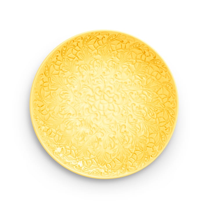 Lace πιατάκι Ø 34 cm - Κίτρινο - Mateus