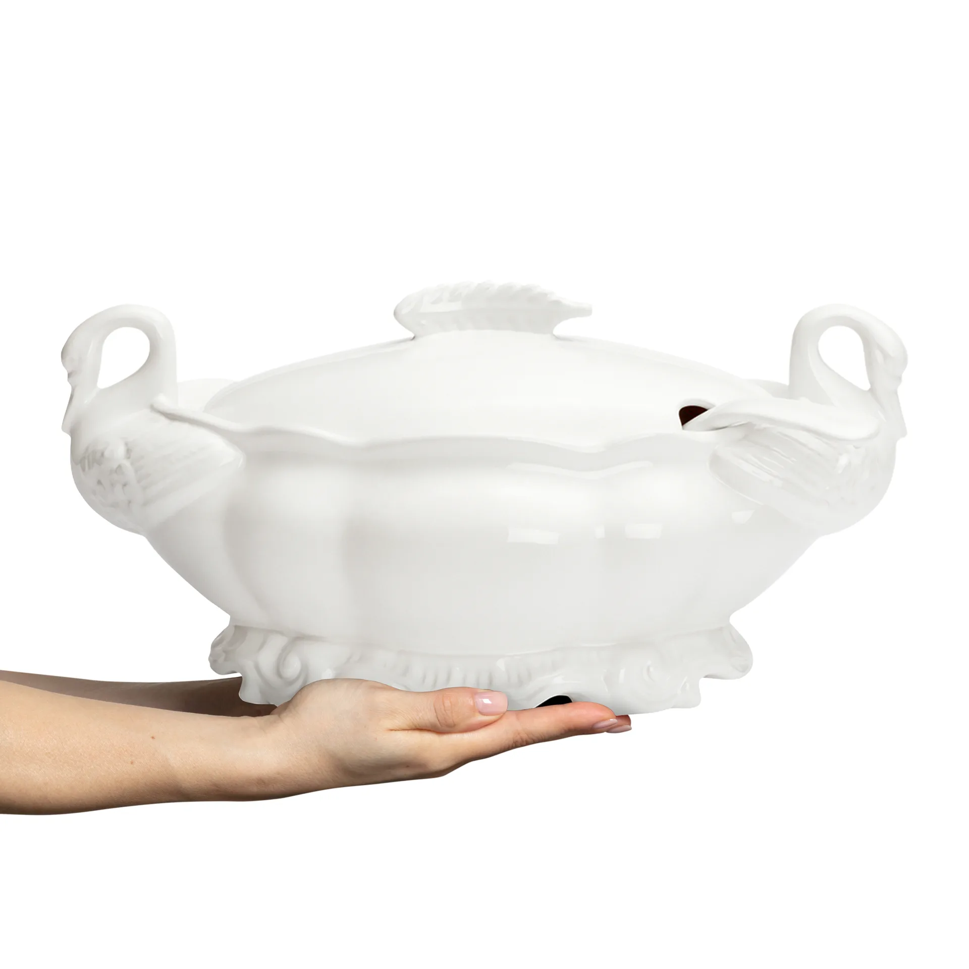 Lace terrin 4,7 l, Λευκό Mateus