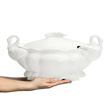 Lace terrin 4,7 l - Λευκό - Mateus