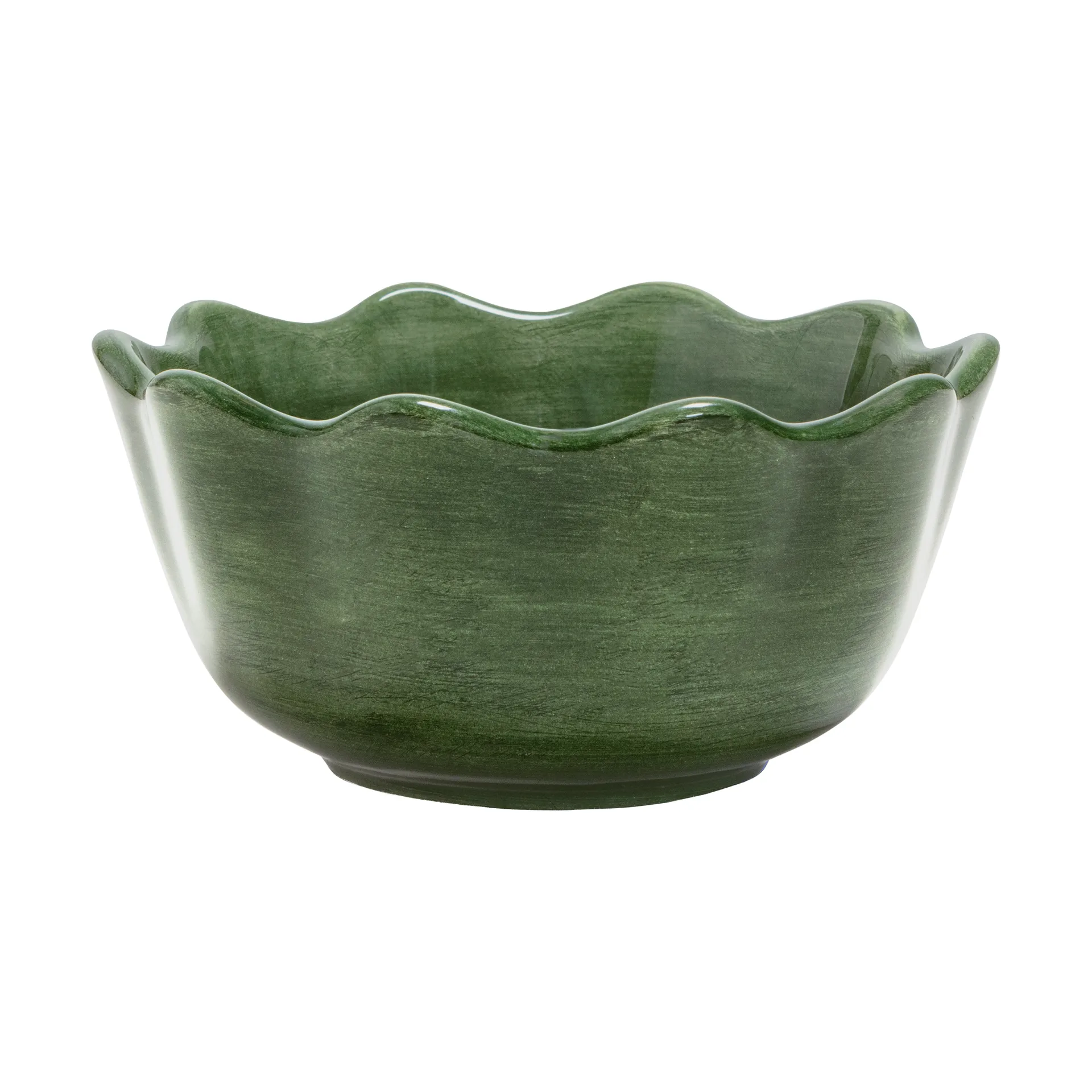 Oyster μπολ Ø13 cm, Forest green Mateus