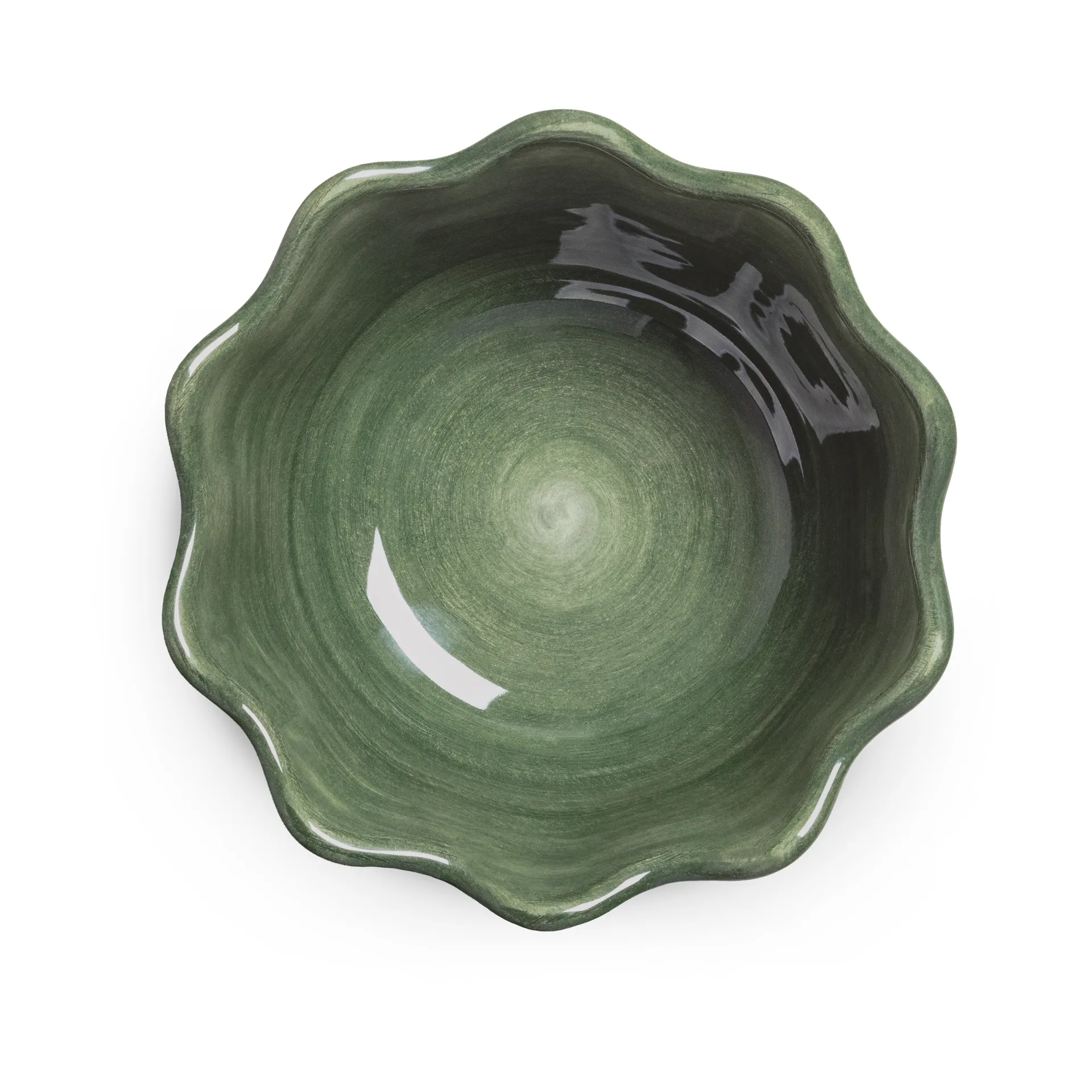 Oyster μπολ Ø13 cm, Forest green Mateus