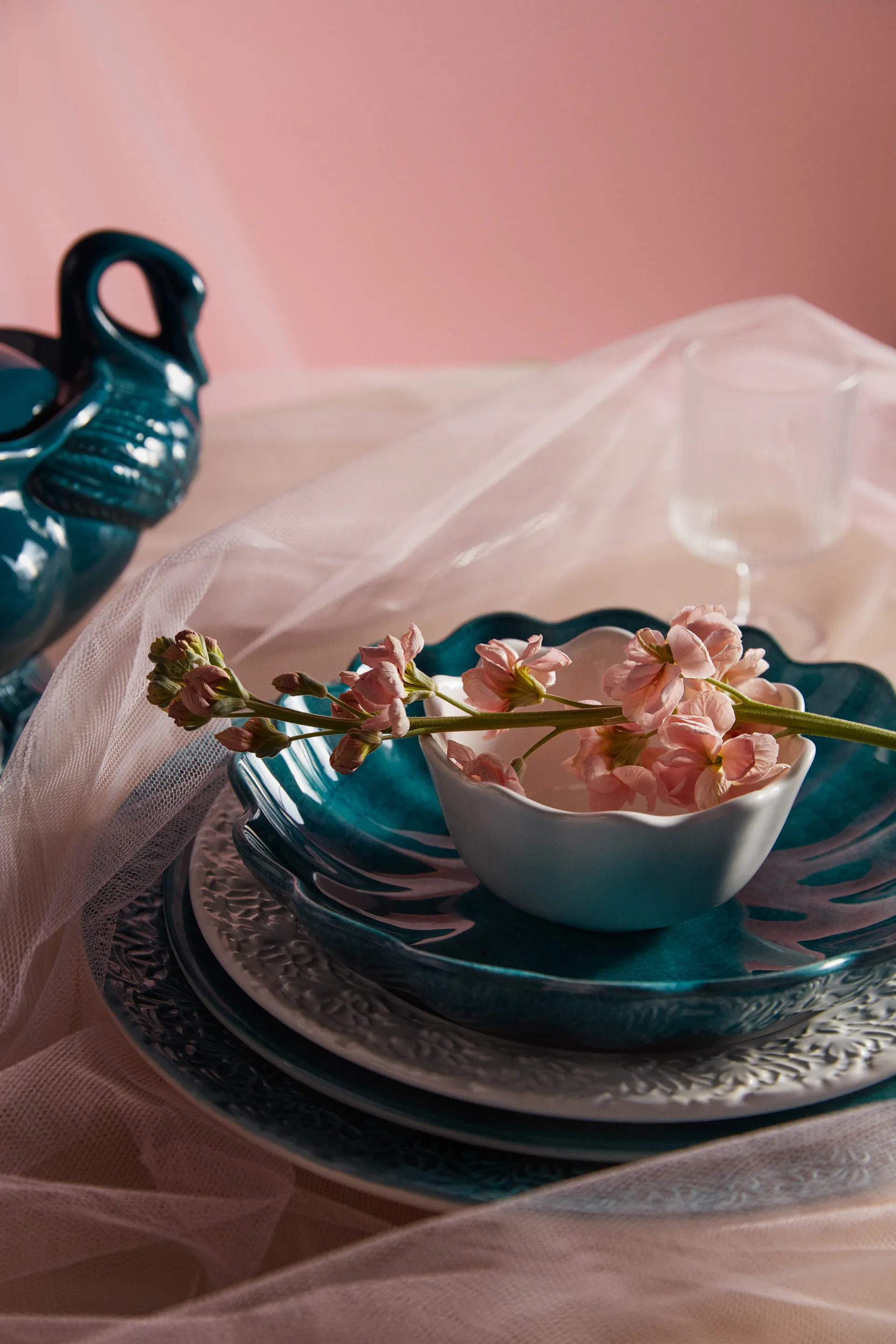 Oyster μπολ Ø13 cm, λευκό Mateus