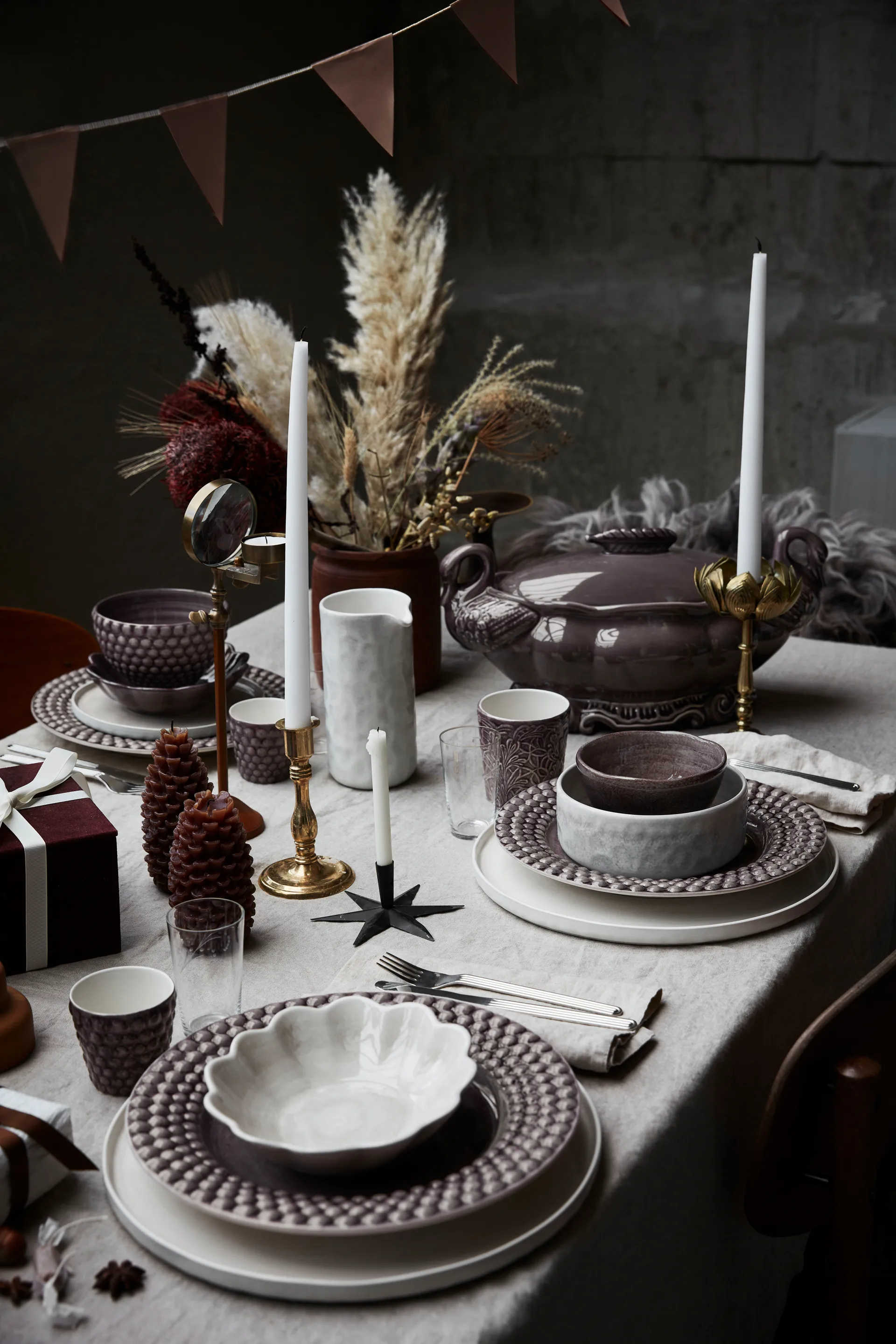 Oyster μπολ 16x18 cm, Γκρι Mateus