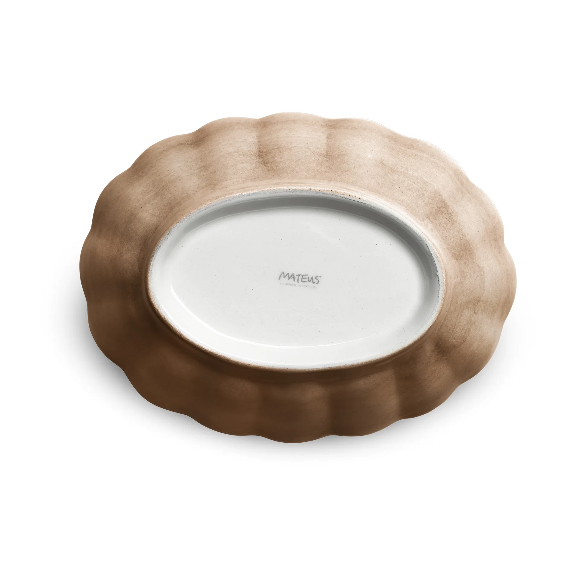 Oyster μπολ 18x23 cm, Κανέλα Mateus