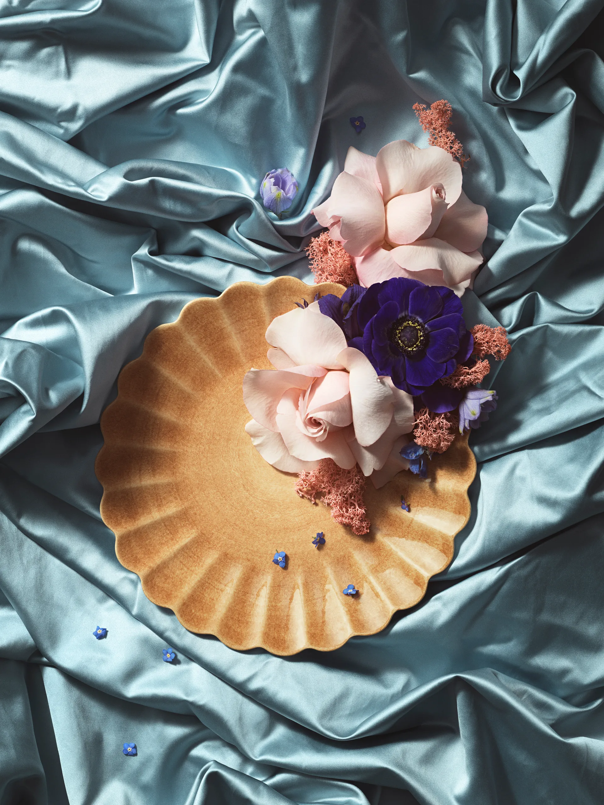 Oyster πιάτο 20 cm, κανέλα Mateus