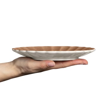 Oyster πιάτο 20 cm - κανέλα - Mateus