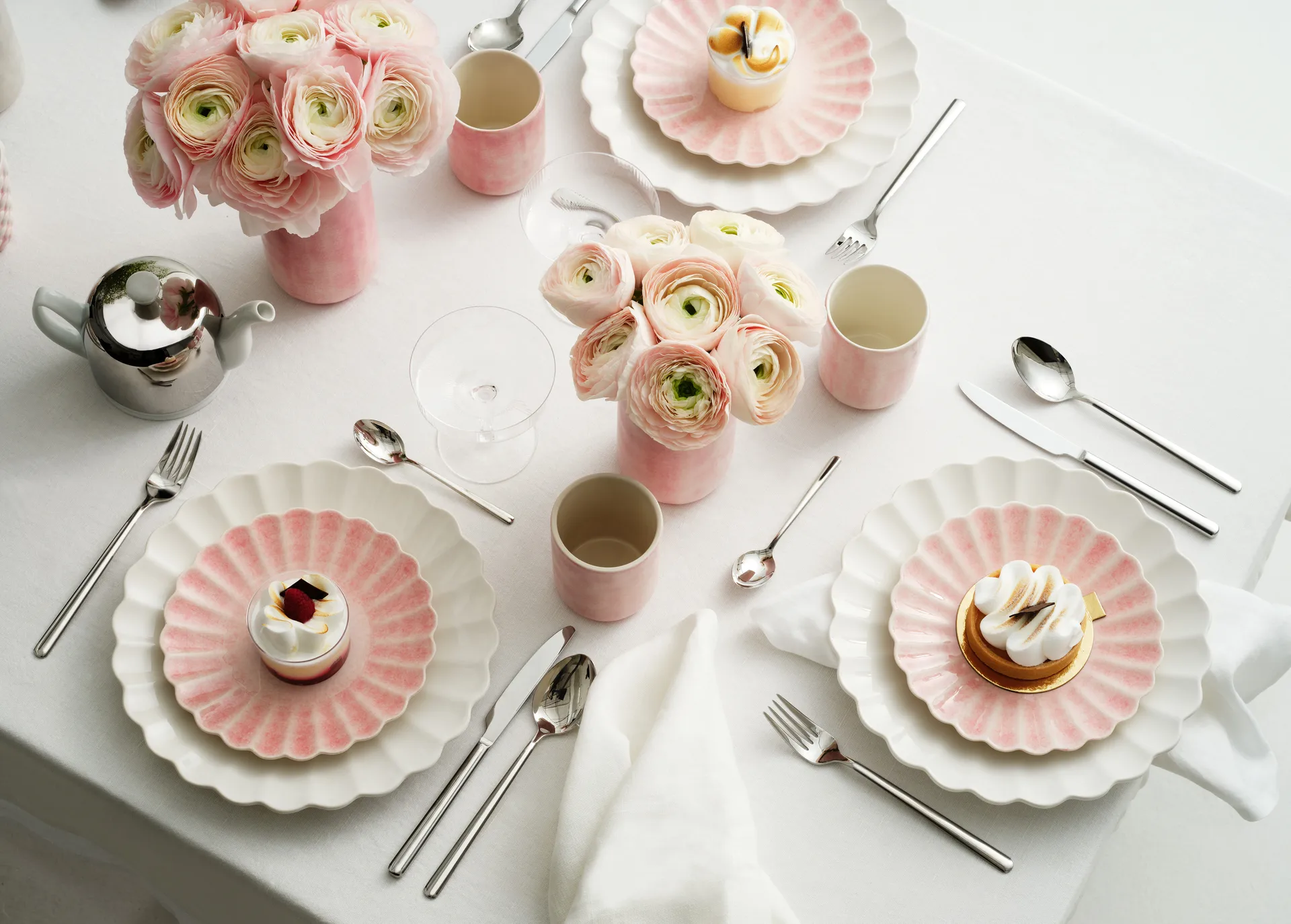 Oyster πιάτο 20 cm, ανοιχτό ροζ Mateus