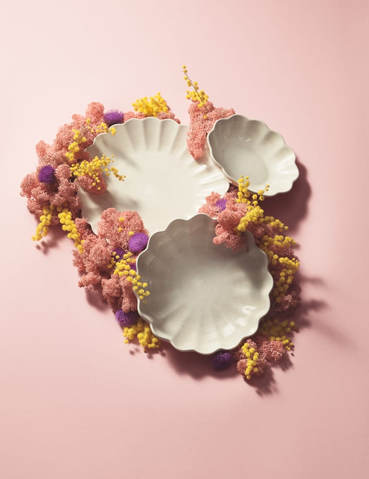 Oyster πιάτο 20 cm, άμμος Mateus
