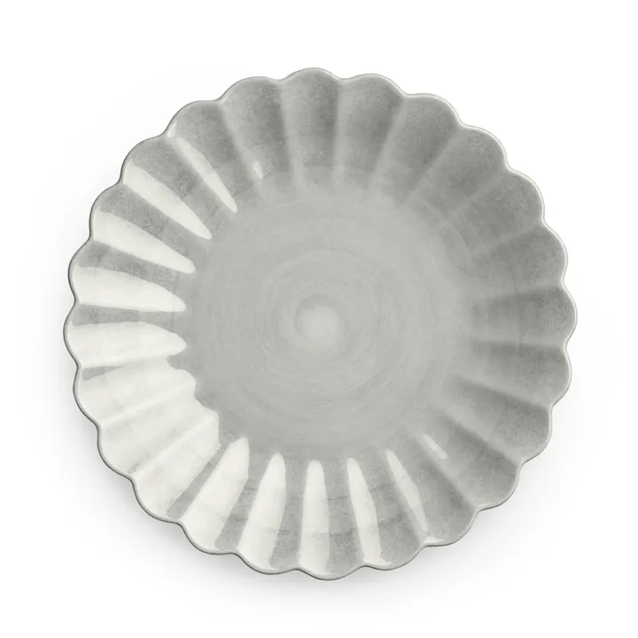 Oyster πιάτο 20 εκ. - γκρι - Mateus