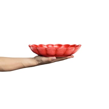 Oyster μπολ Ø24 cm - Κόκκινο - Mateus