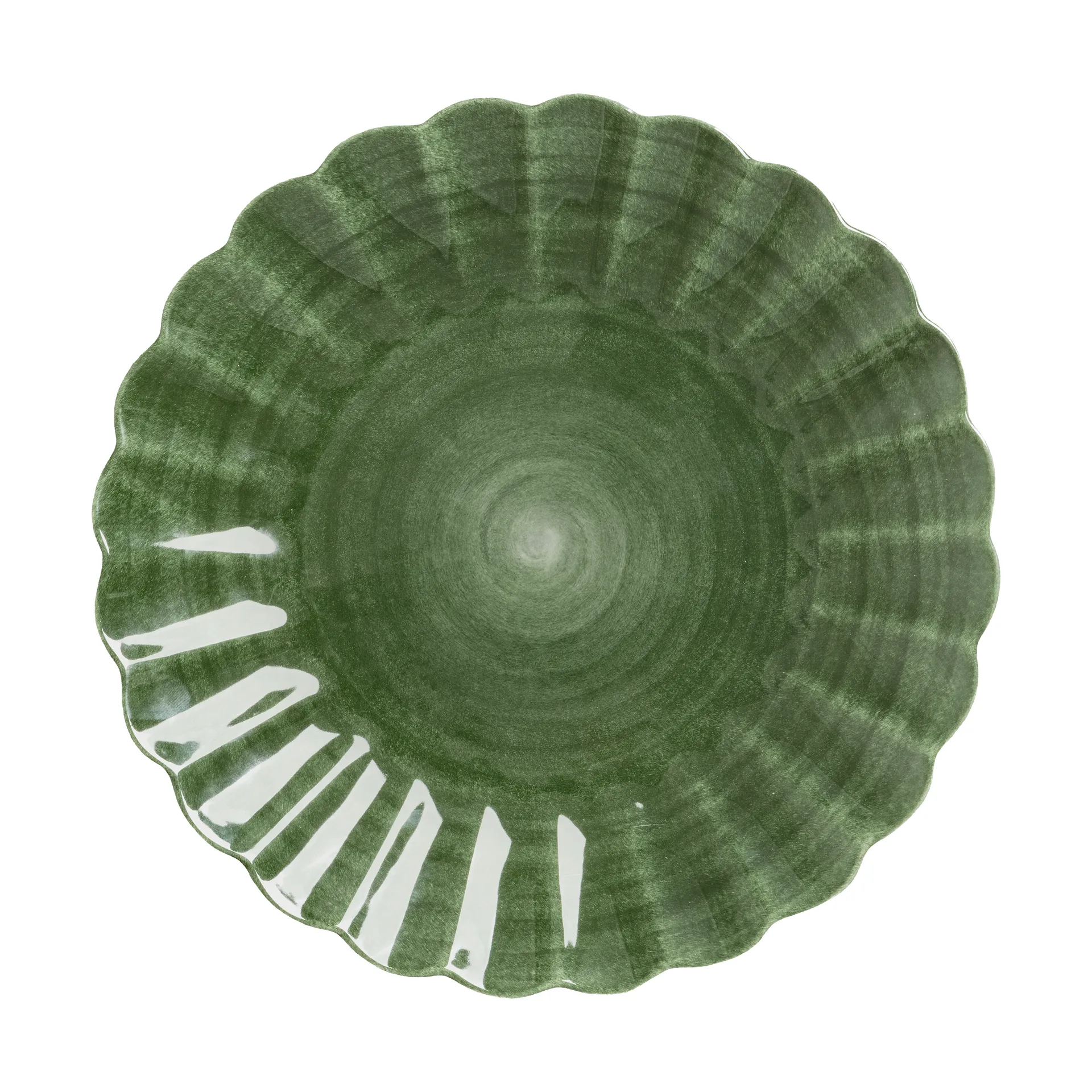 Oyster πιάτο 28 cm, Forest green Mateus