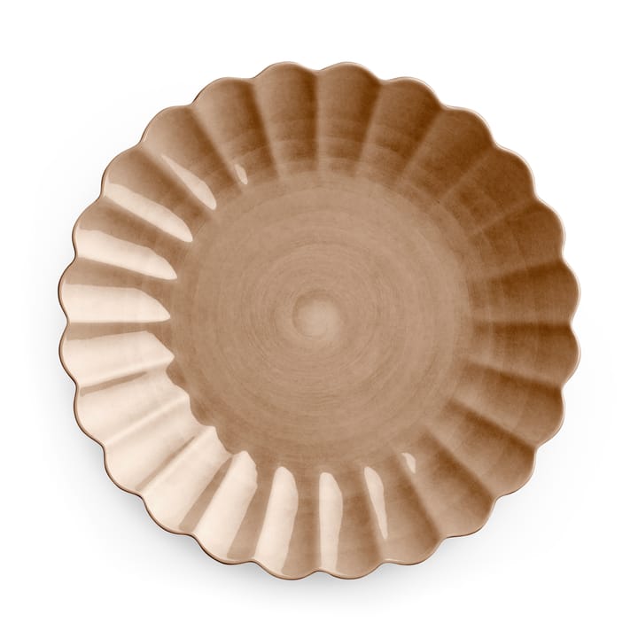 Oyster πιάτο 28 cm - κανέλα - Mateus