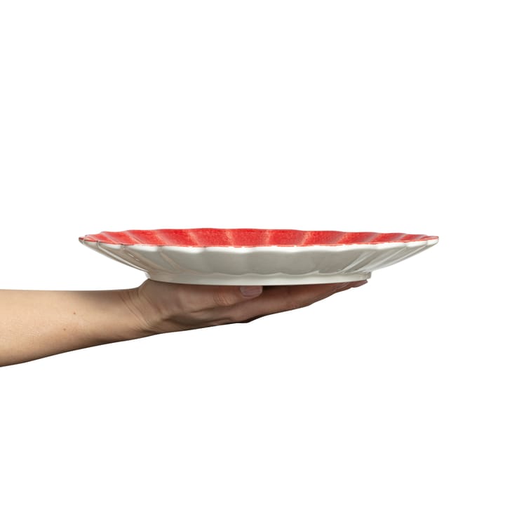 Oyster πιάτο 28 cm, Κόκκινο Mateus