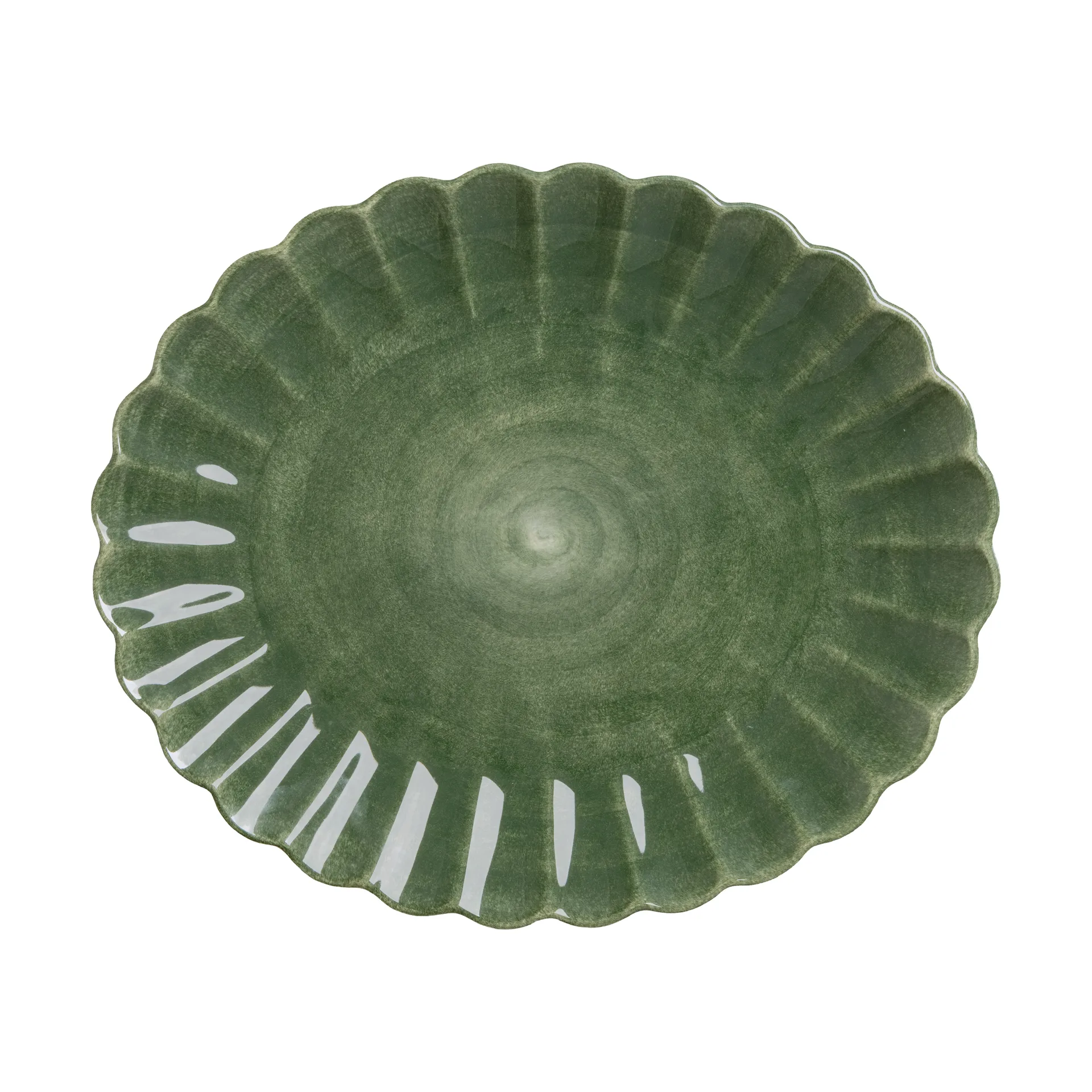 Oyster πιατάκι 30x35 cm, Forest green Mateus