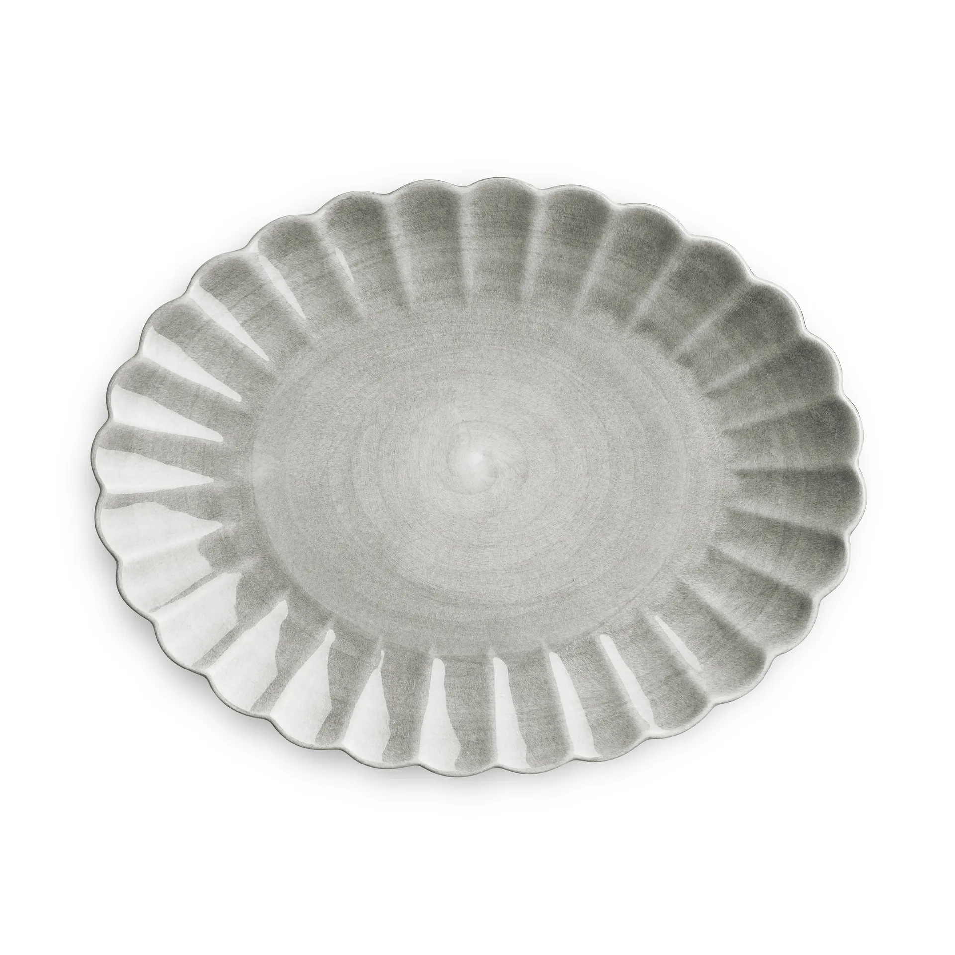 Oyster πιατάκι 30x35 cm, γκρι Mateus