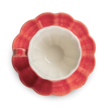 Oyster cup με πιατάκι 25 cl - κόκκινο - Mateus