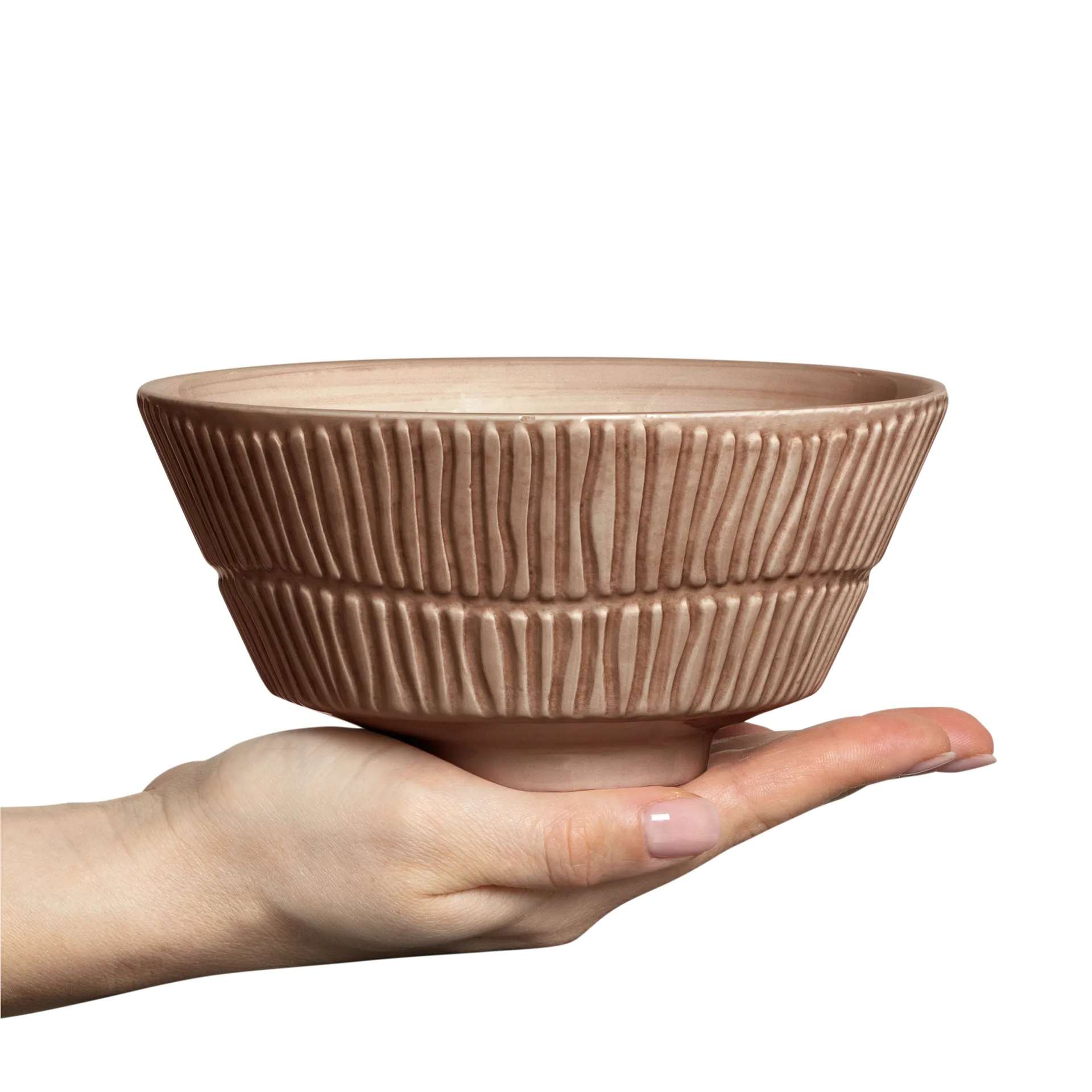 Stripes μπολ 16 cm, κανέλα Mateus