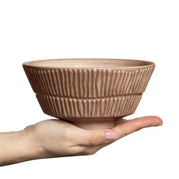 Stripes μπολ 16 cm - κανέλα - Mateus