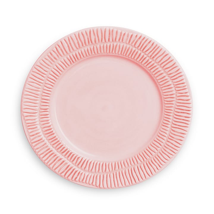 Stripes πιάτο Ø20 cm - Ανοιχτό ροζ - Mateus