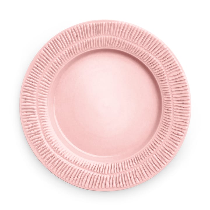Stripes πιάτο Ø28 cm - ανοιχτό ροζ - Mateus