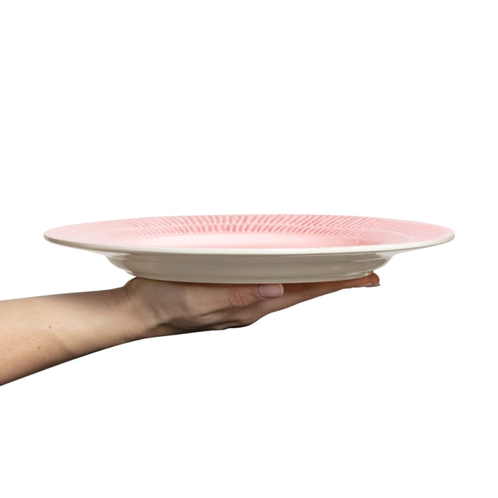 Stripes πιάτο Ø28 cm, ανοιχτό ροζ Mateus