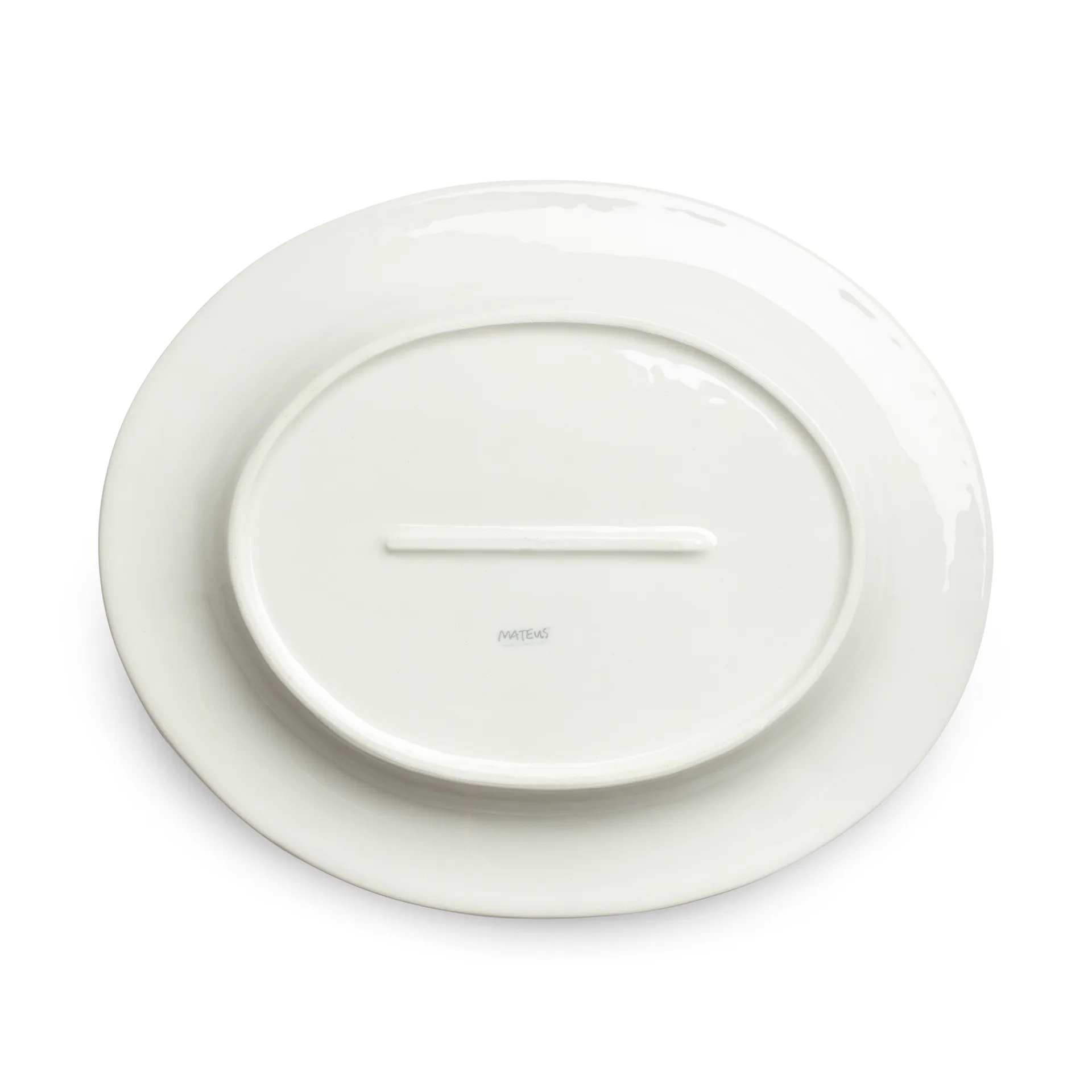 Stripes πιατέλα 30x35 cm, κανέλα Mateus