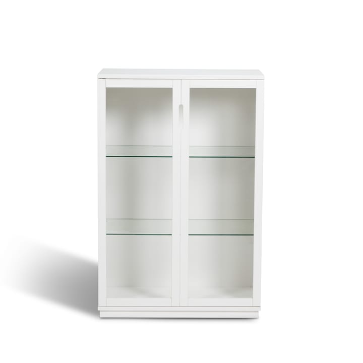 Aoko βιτρίνα 120 cm - Λευκό βερνίκι - Mavis