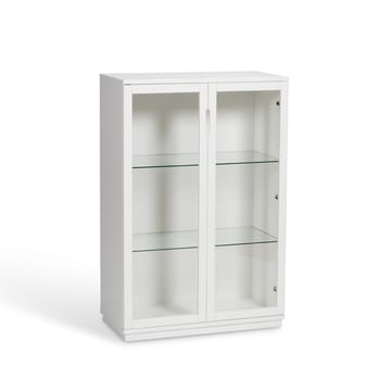 Aoko βιτρίνα 120 cm - Λευκό βερνίκι - Mavis