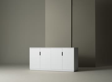 Aoko κονσόλα 77x160 cm - Λευκό βερνίκι - Mavis