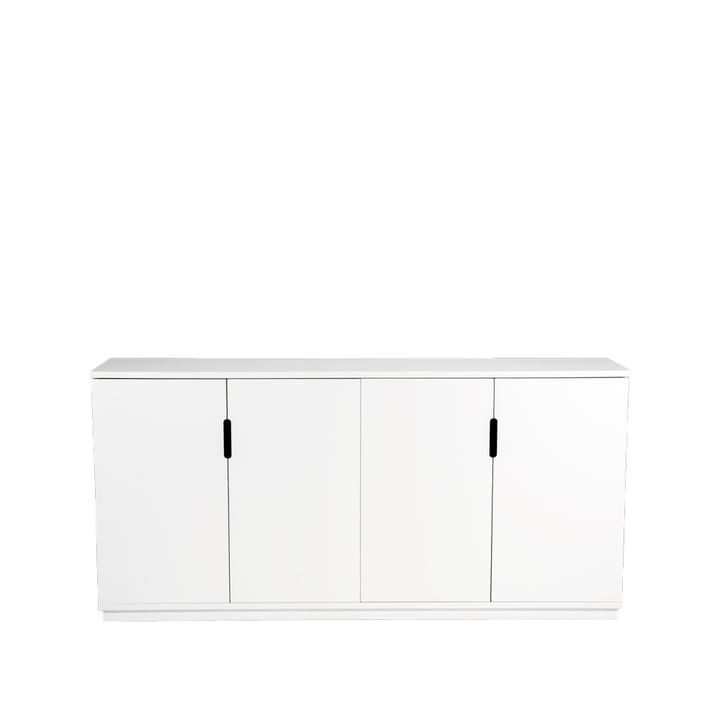 Aoko κονσόλα 77x160 cm - Λευκό βερνίκι - Mavis