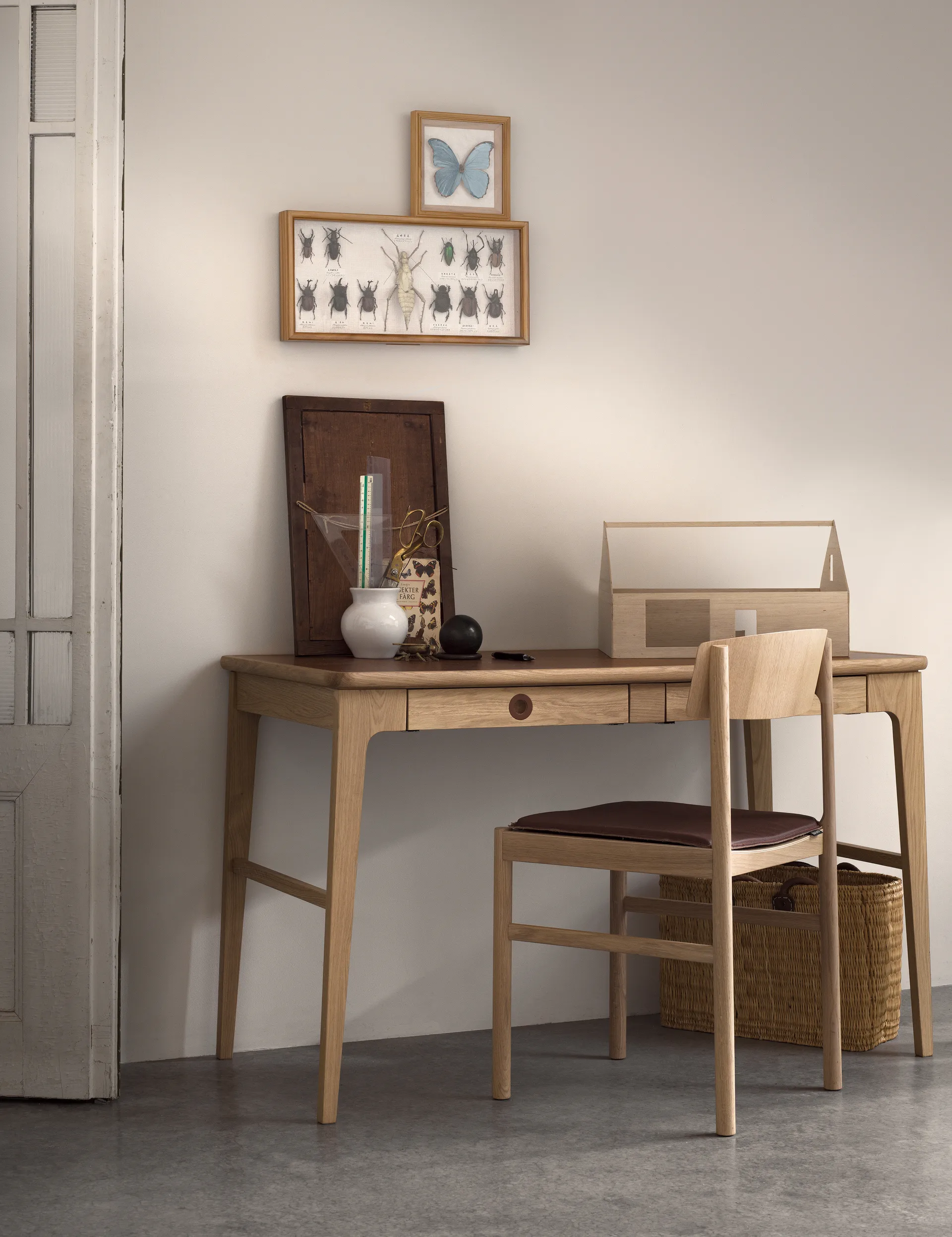 Höllviken γραφείο, Δρυς λευκή Mavis