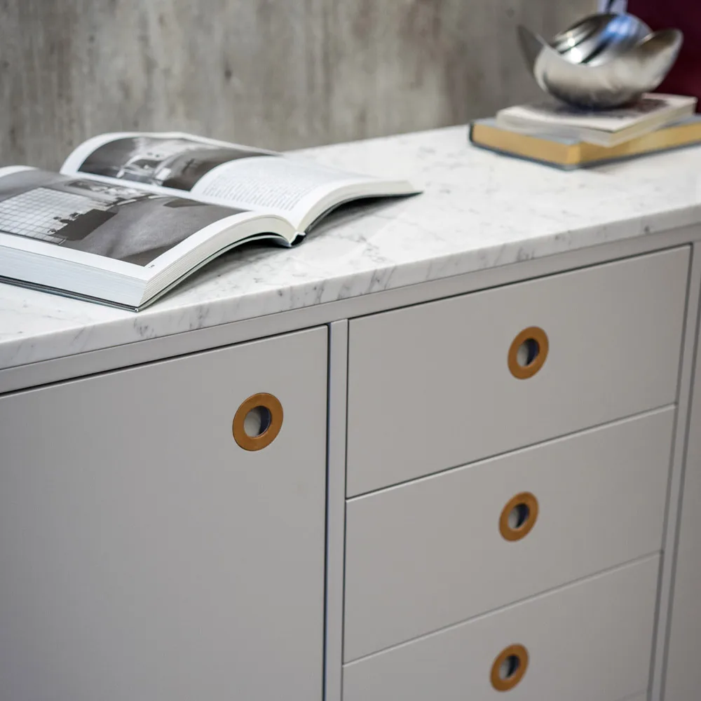 Höllviken κονσόλα, Ανοιχτό γκρι Mavis