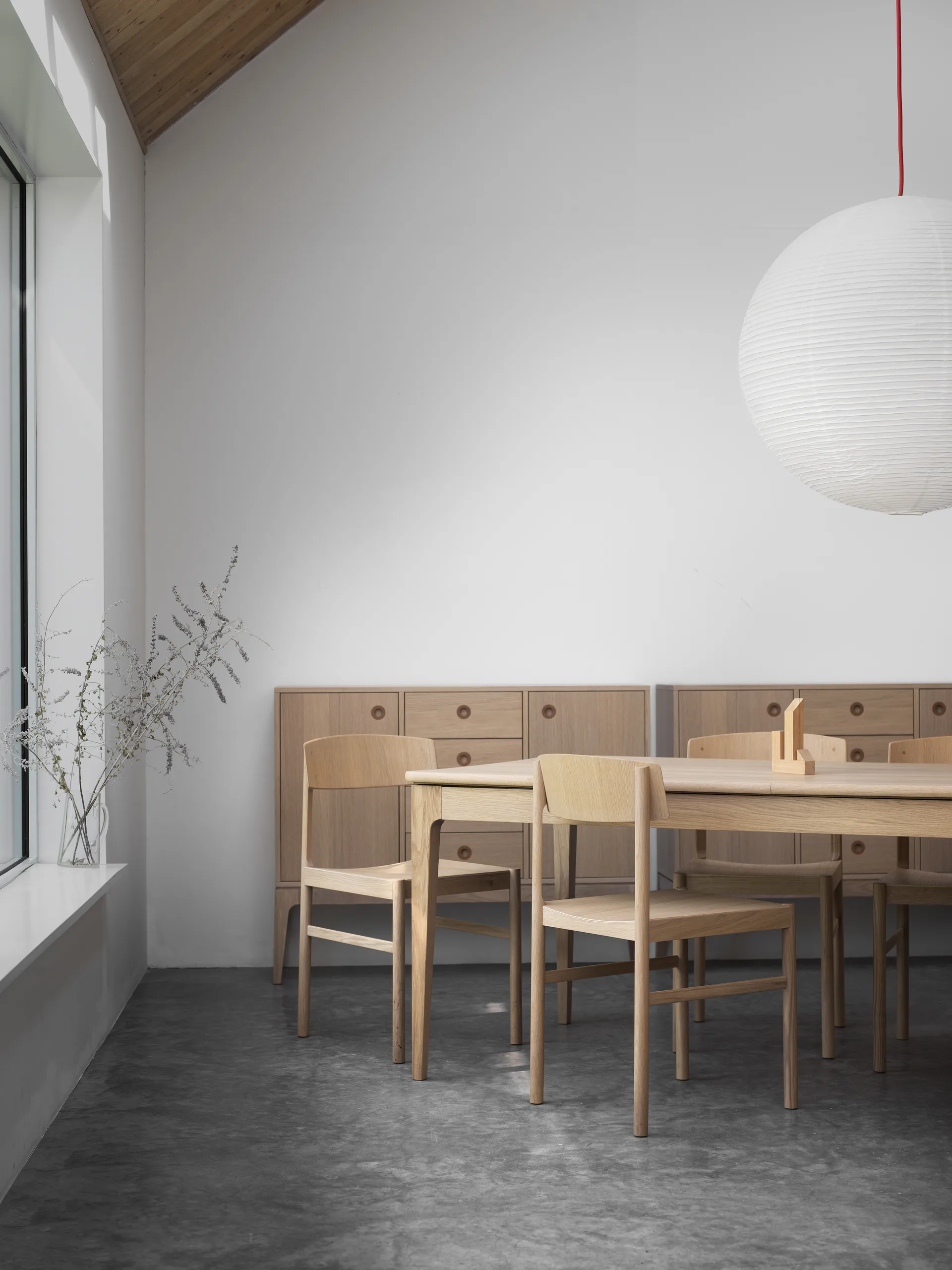 Rod καρέκλα, Δρυς λευκή με κερί Mavis