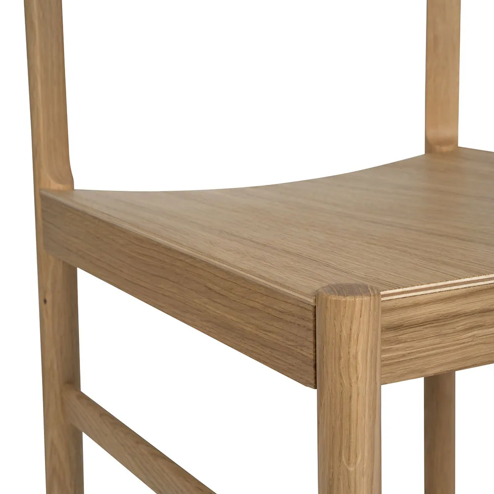 Rod καρέκλα, Δρυς λευκή ματ λάκα Mavis