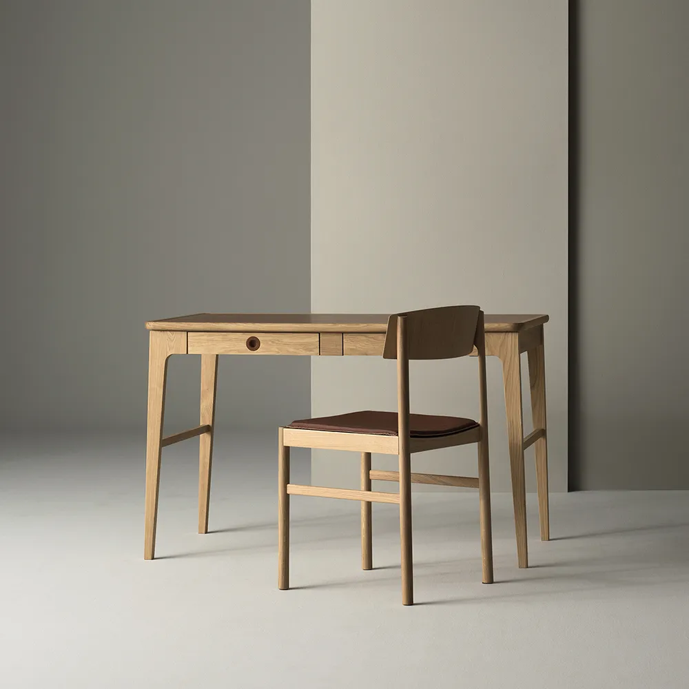 Rod καρέκλα, Δρυς λευκή ματ λάκα Mavis