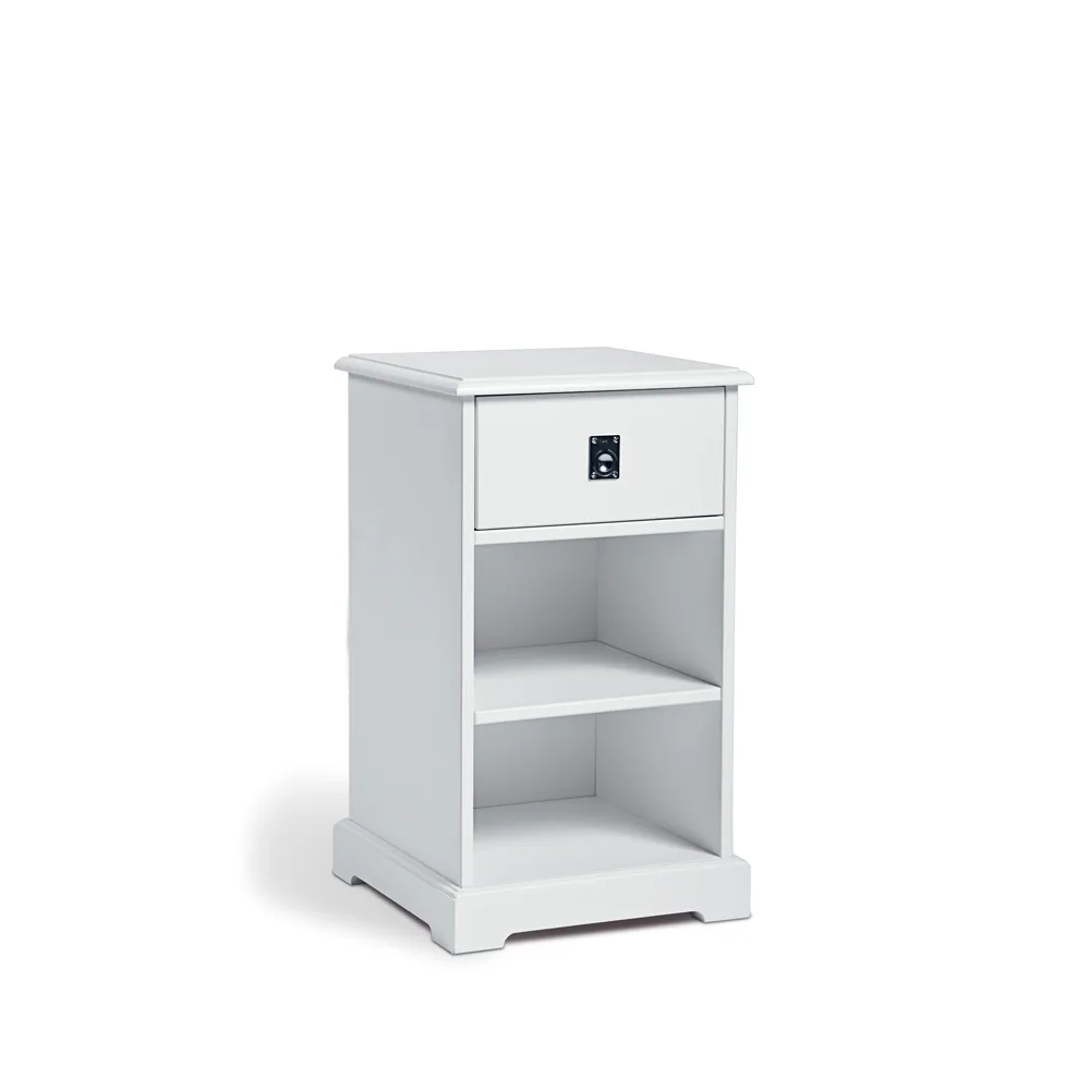 Smögen κομοδίνο, Λευκή λάκα Mavis