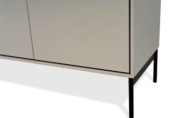 Volt μπουντουάρ 80x148 cm - Μπεζ – μαύρο - Mavis