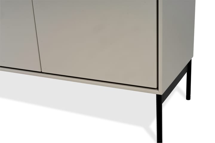 Volt μπουντουάρ 80x148 cm, Μπεζ – μαύρο Mavis