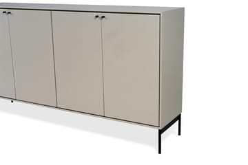 Volt μπουντουάρ 80x148 cm - Μπεζ – μαύρο - Mavis