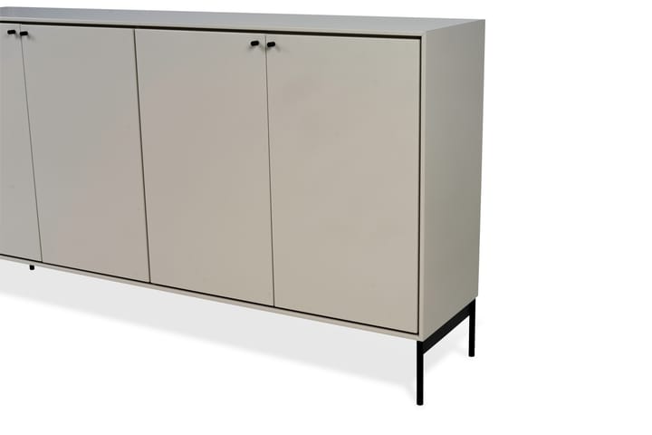 Volt μπουντουάρ 80x148 cm, Μπεζ – μαύρο Mavis