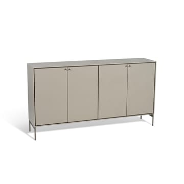 Volt μπουντουάρ 80x148 cm - Μπεζ – ανοξείδωτο ατσάλι - Mavis