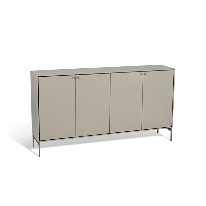 Volt μπουντουάρ 80x148 cm, Μπεζ – ανοξείδωτο ατσάλι Mavis