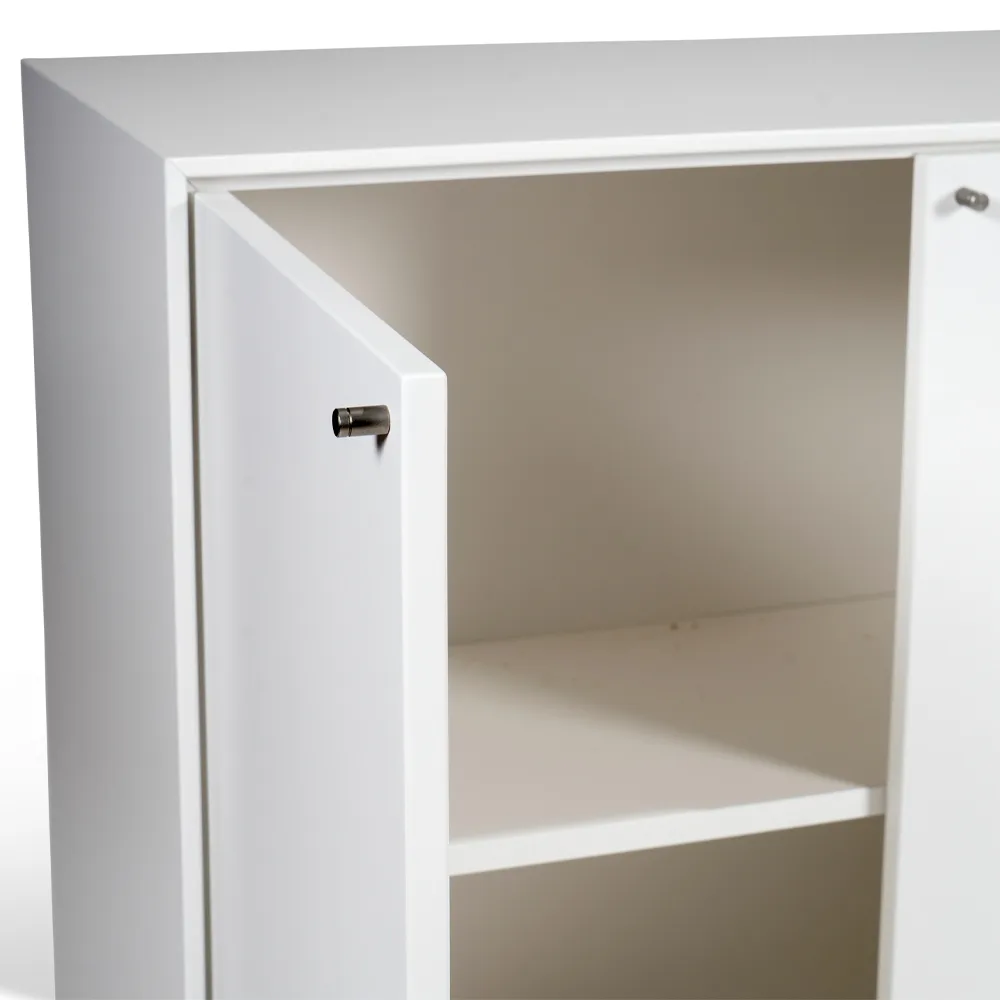 Volt μπουντουάρ 80x148 cm, Λευκή λάκα Mavis