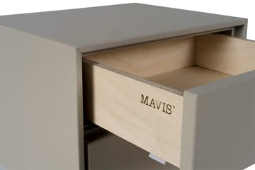 Volt κομοδίνο τοίχου - Μπεζ – μαύρο - Mavis