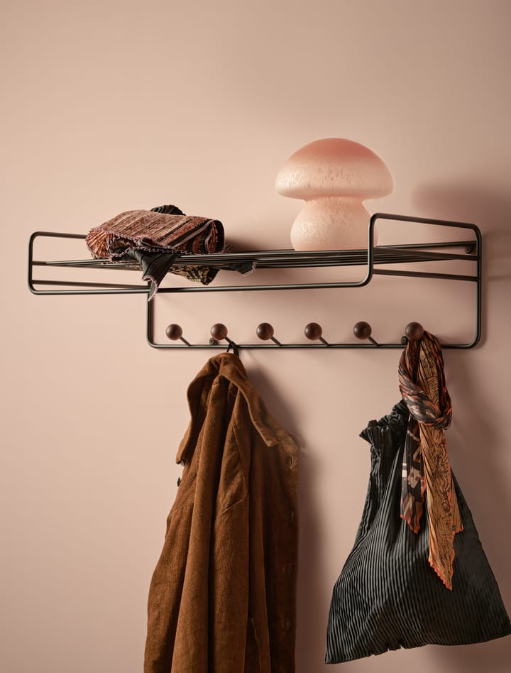 Bill Hat rack κρεμάστρα για καπέλα - Μαύρο-σκούρο-καφέ - Maze