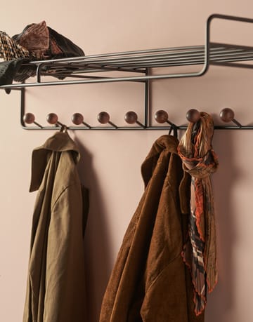 Bill Hat rack L κρεμάστρα για καπέλα - Μαύρο-σκούρο-καφέ - Maze