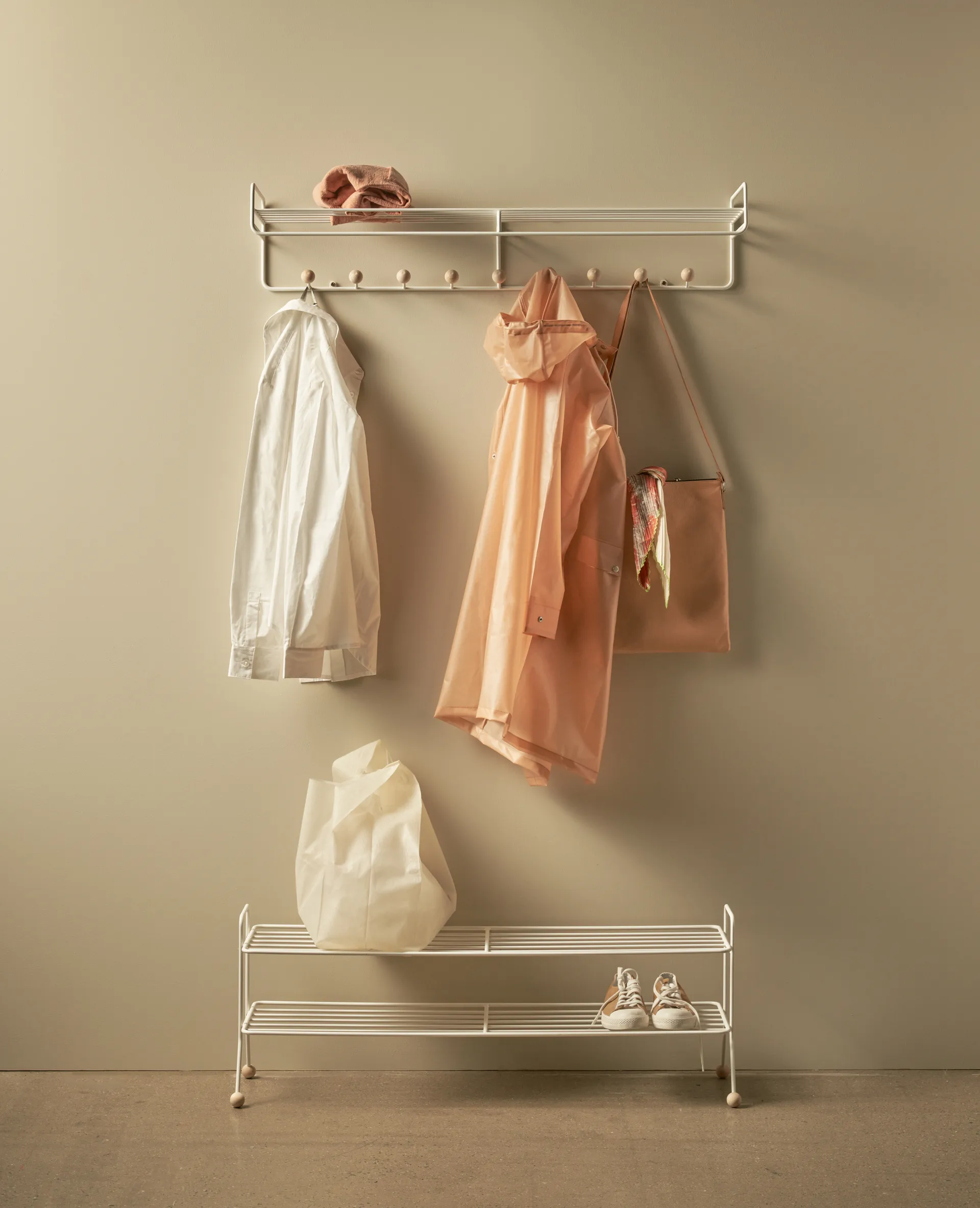 Bill Hat rack L κρεμάστρα για καπέλα, Λευκό Maze